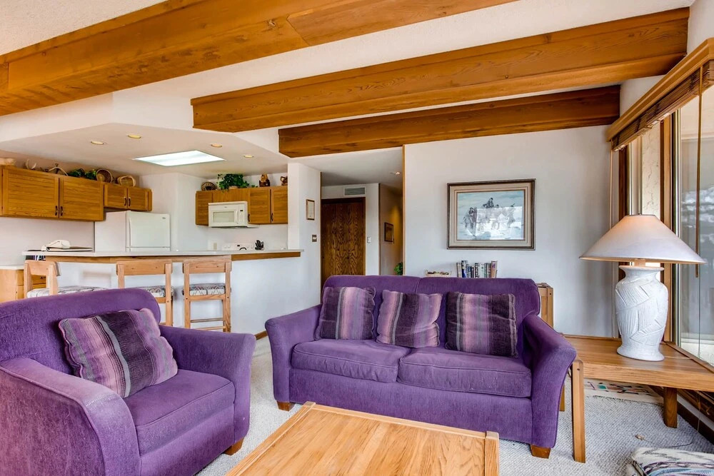 2 Br Sleeps 5 People With Mountain Views 2 Bedroom Condo - No Cleaning Fee! by RedAwning