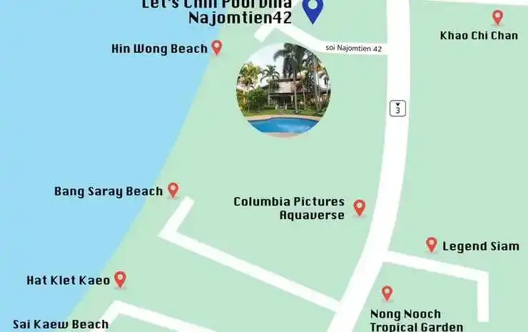 Let's Chill PoolVilla Pattaya Najomtien & Sattahip