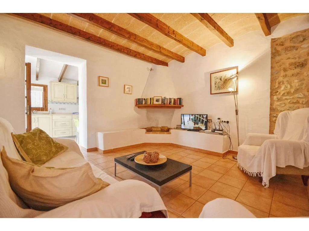 Restored holiday home in Búger with private pool
