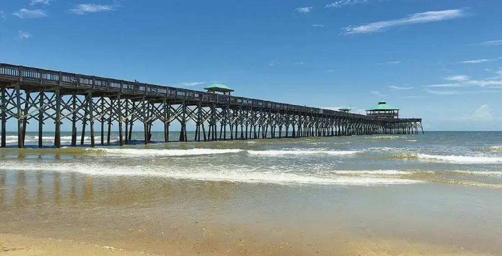 Folly Vacation 620 Entire Home plus Apt, one block to the beach and pet friendly