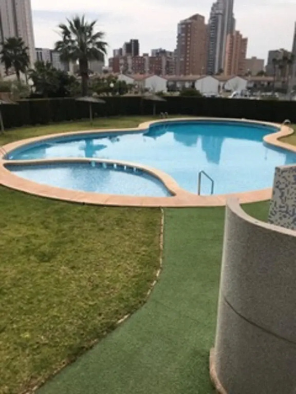 Apartment with 2 Bedrooms in Benidorm, with Pool Access, Enclosed Garden And Wifi - 500 M From the Beach