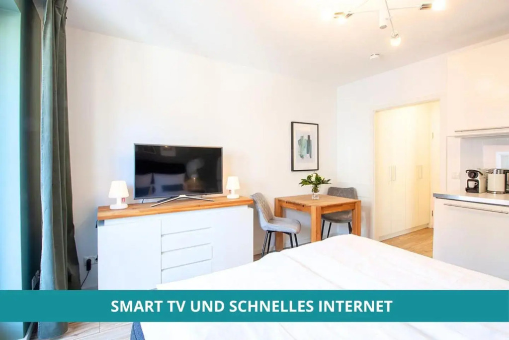 Wahnfried Nr1 - City Apartment mit Küche, Duschbad und Balkon - zentral aber ruhig