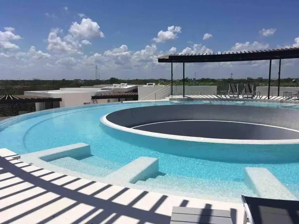 BÄAK- A205-Stylish 2BD with 360 infinity pool and sunset view WiFi