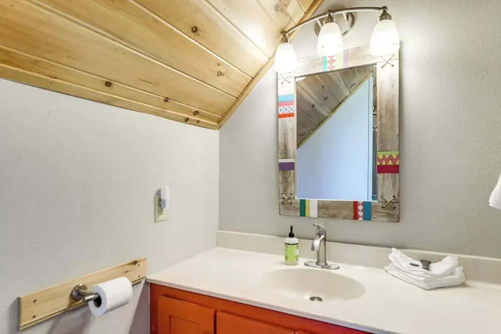 Camp Themed Sevierville Cabin w/ Hot Tub + Teepee!