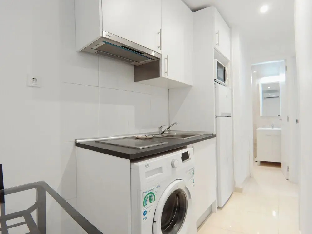 Apartamento exterior de 2 Habitaciones cercano al parque Olof Palme AP6