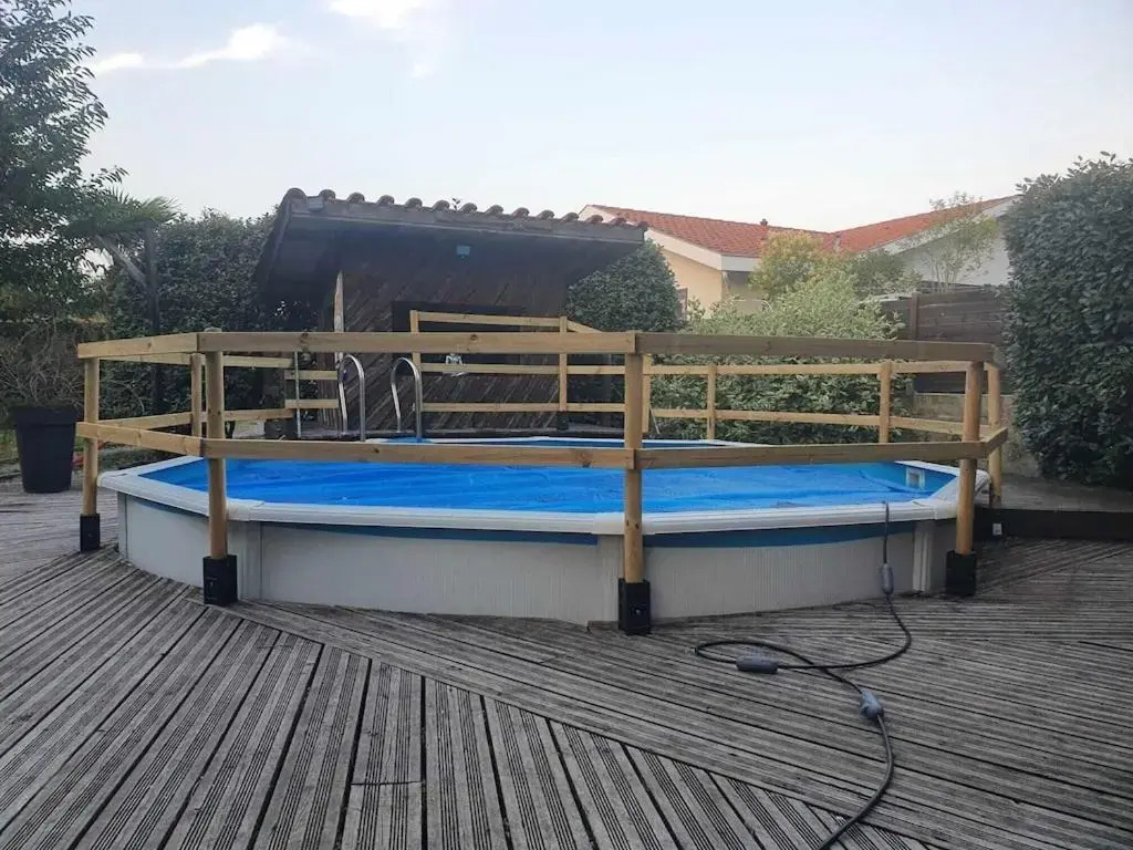 Maison de 7 chambres avec piscine privee jardin clos et wifi a Sainte Eulalie en Born