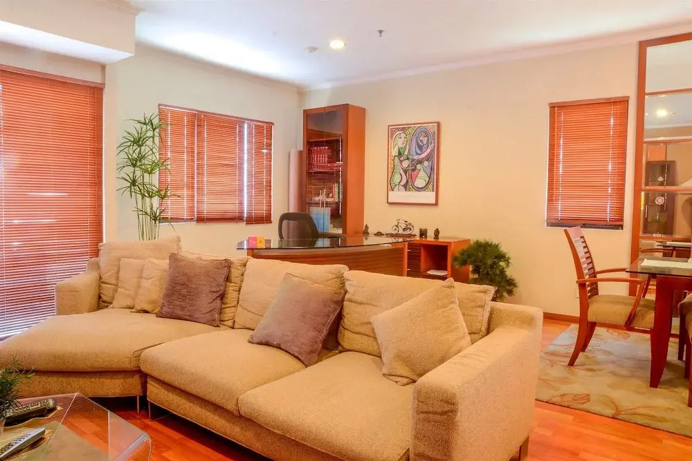 1 Bedroom at Puri Garden Apartment by Travelio