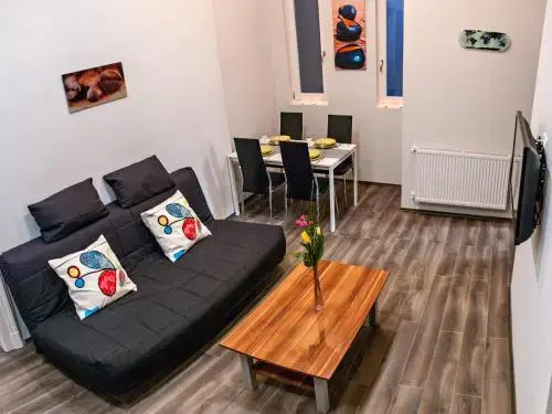 Inside Hostel Budapest