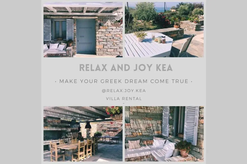 Relax Joy Villa | Koundouros Kea Beachside