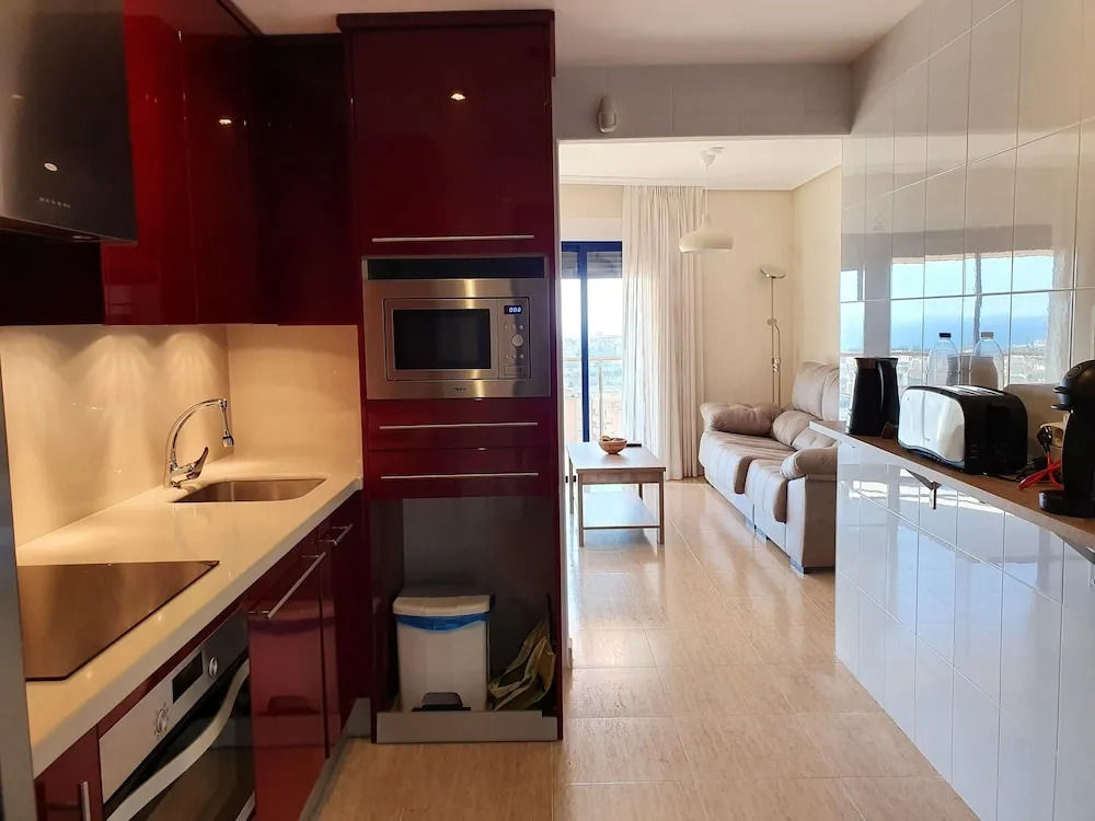 Apartment With 2 Bedrooms in Puerto de Mazarrón, With Wonderful sea View, Shared Pool, Terrace Near the Beach