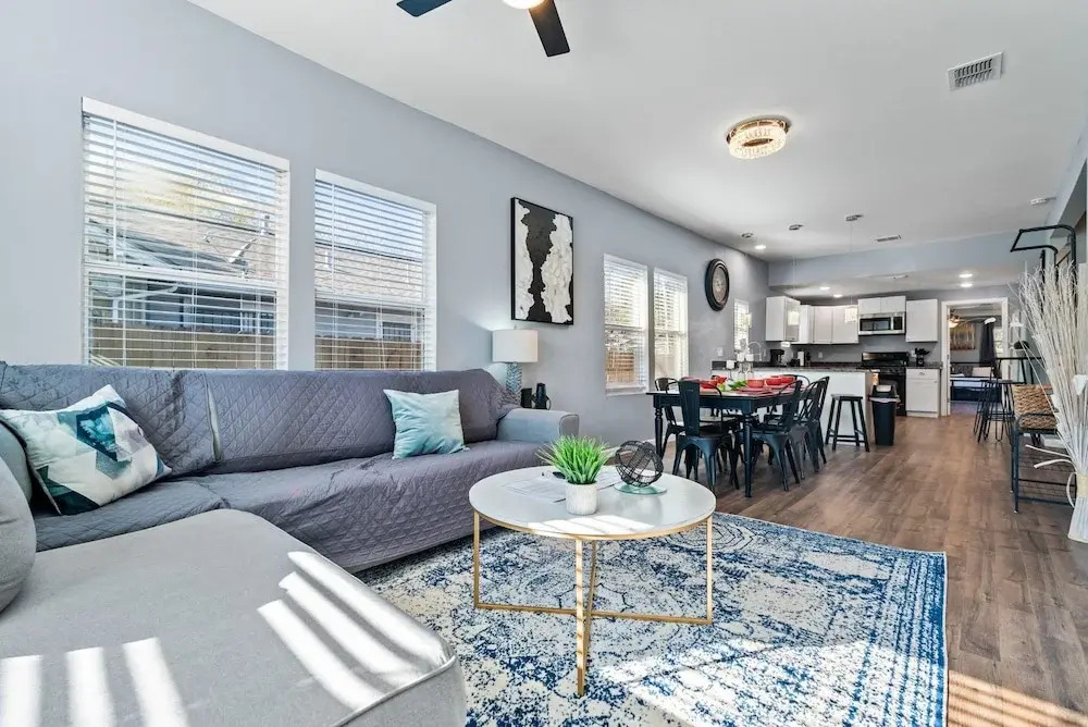 Step Into Comfort in This 3BR 2BA Downtown Retreat