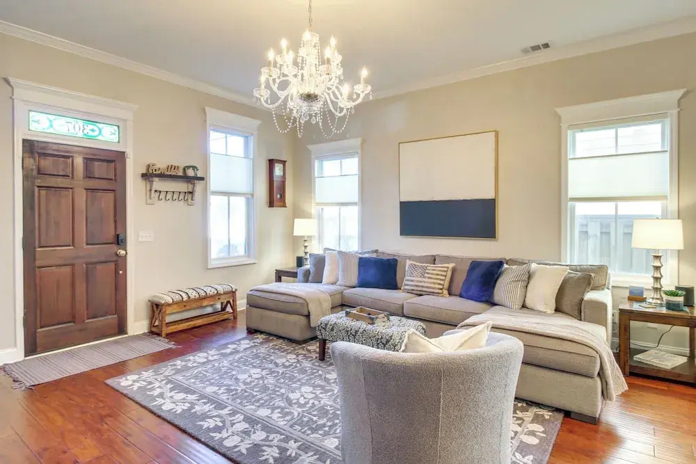 Chic Thomas Square Home in Walkable Location