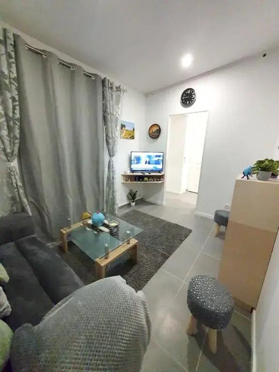 Appartement d'une chambre avec vue sur la ville jardin clos et wifi a Dijon