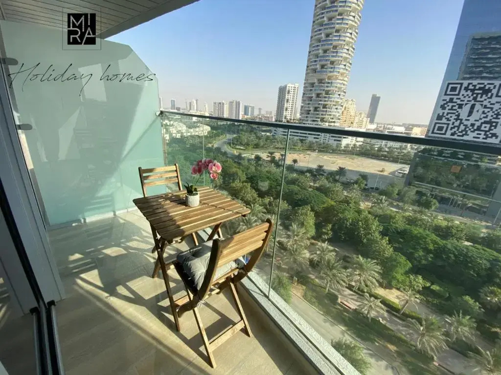 Serviced Studio in Bloom Heights by Mira Holiday Homes