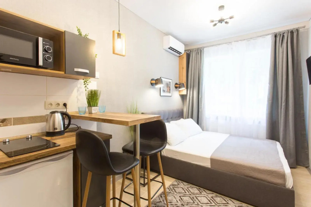 Cozy studio - Yaroslavska 21(2)
