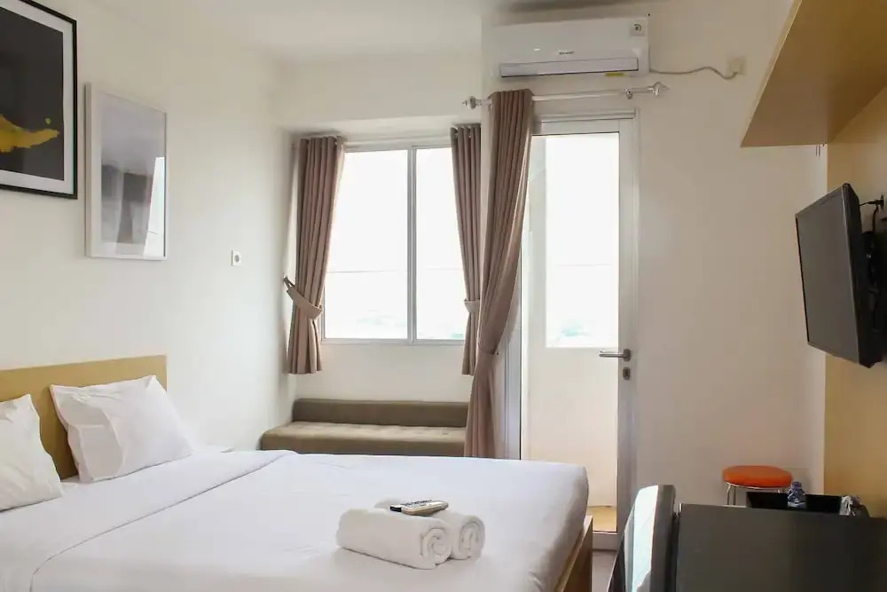 Simple And Comfort Studio At Riverview Jababeka Apartment