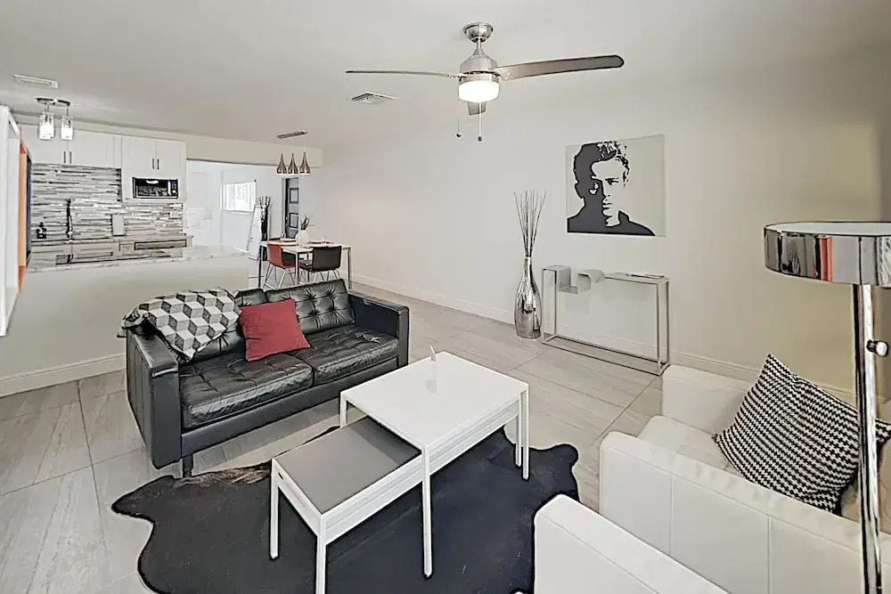New Listing! Modern Art Haven W/ Pool - Near Beach 3 Bedroom Home