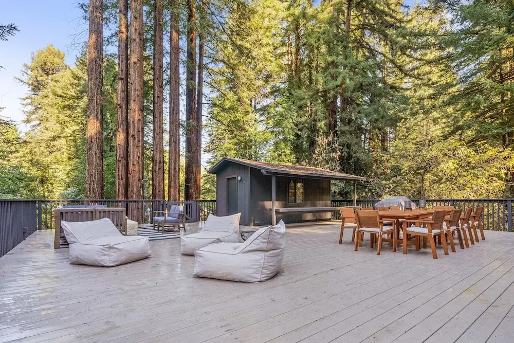 Forest Hideaway w/ Wraparound Deck & Firepit home
