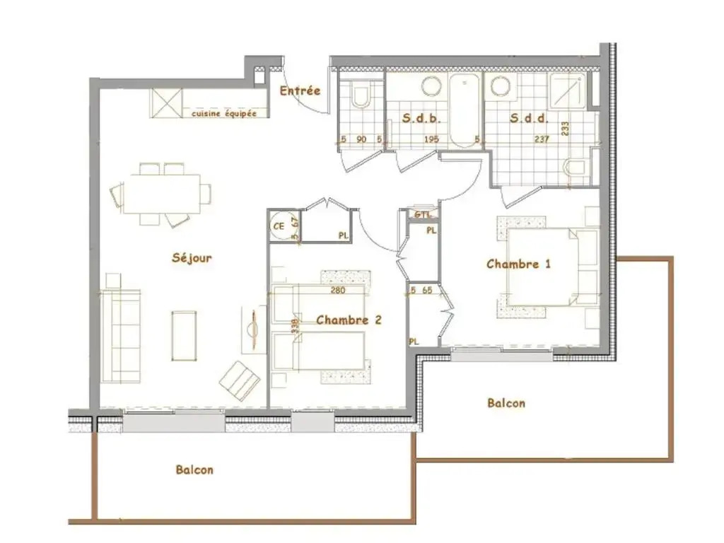 Appartement cosy aux Saisies 2 chambres avec parking - FR-1-293-354