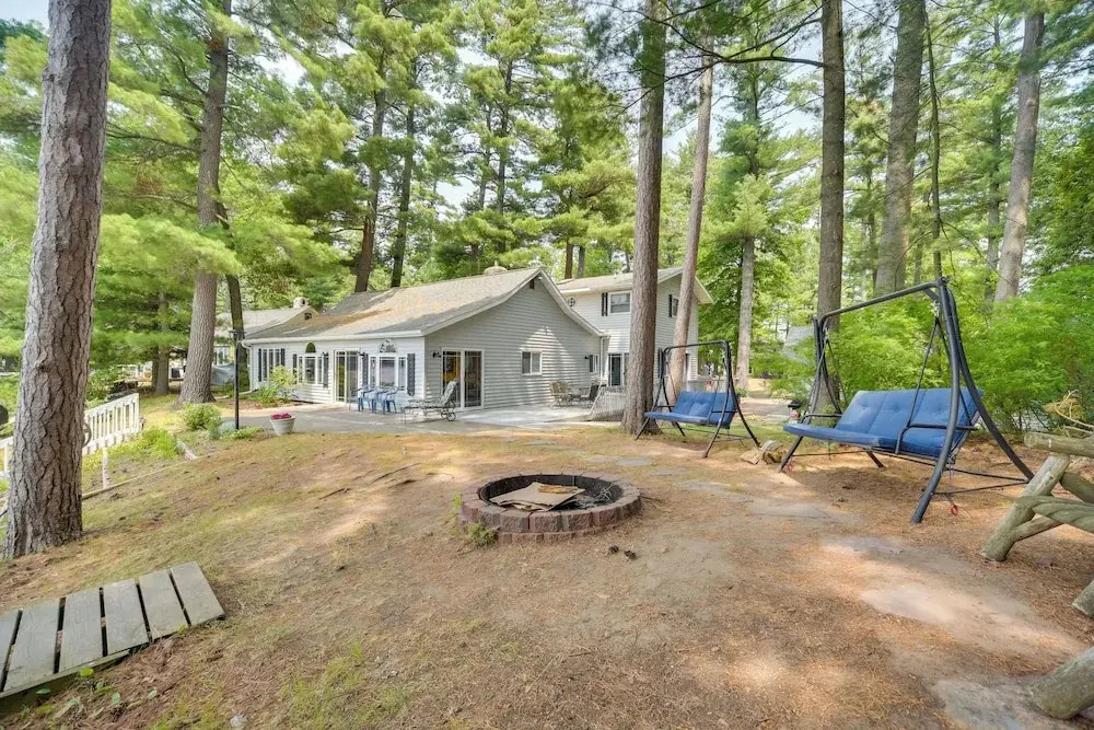 Spacious Home with Deck on Lake Chetek