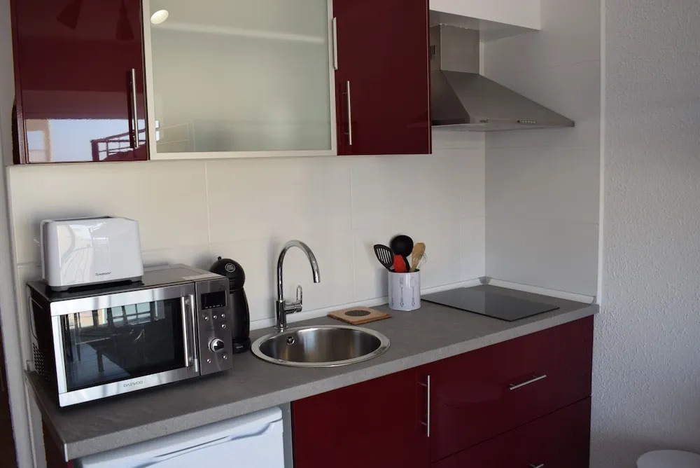 372-estudio Cerca de la Playa,hermosas Vistas