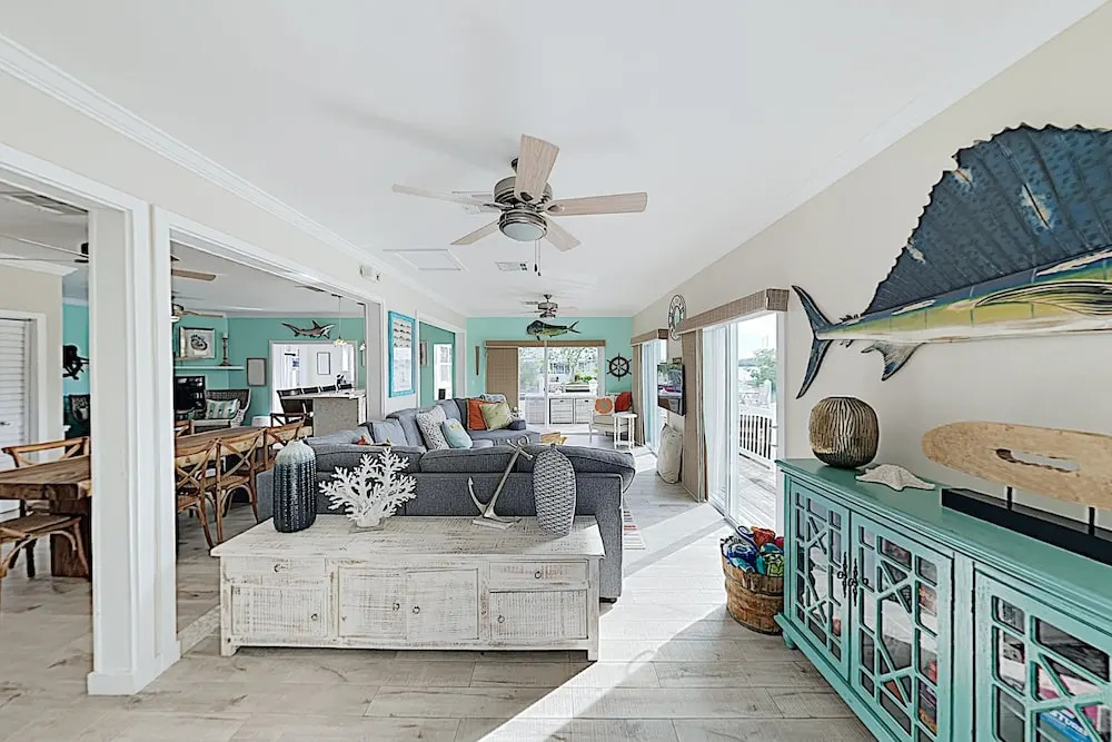 Sun-soaked Canal-front W/ Private Dock & Pool 3 Bedroom Home