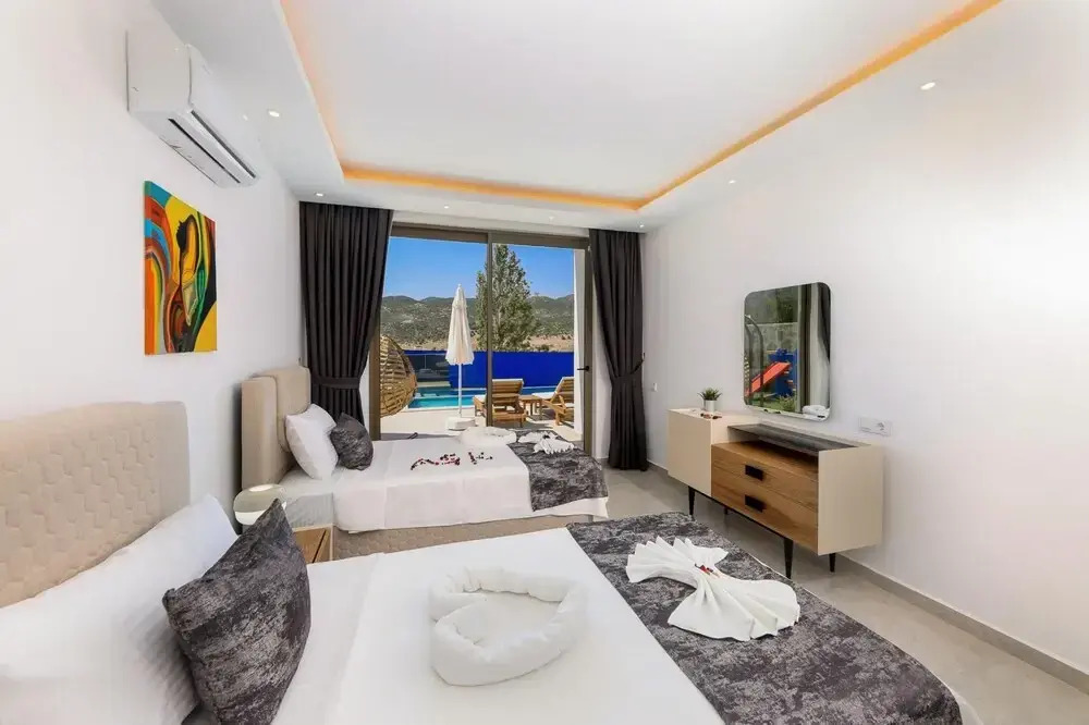Villa Taha in Kas With 3 Bedrooms and 3 Bathrooms