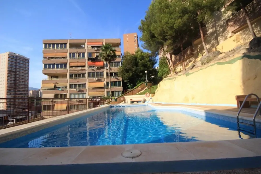 Apartment With one Bedroom in Benidorm, With Wonderful sea View, Pool