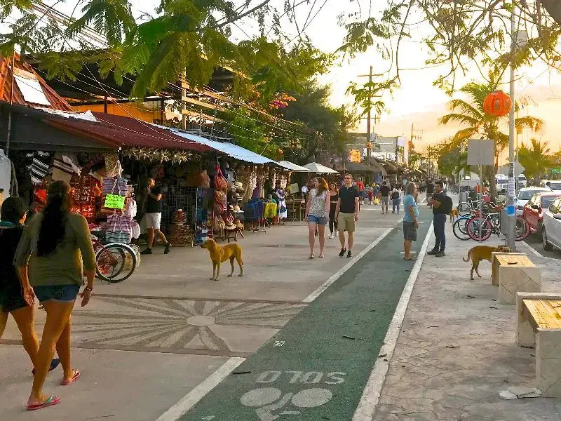 In the Heart of Tulum Town