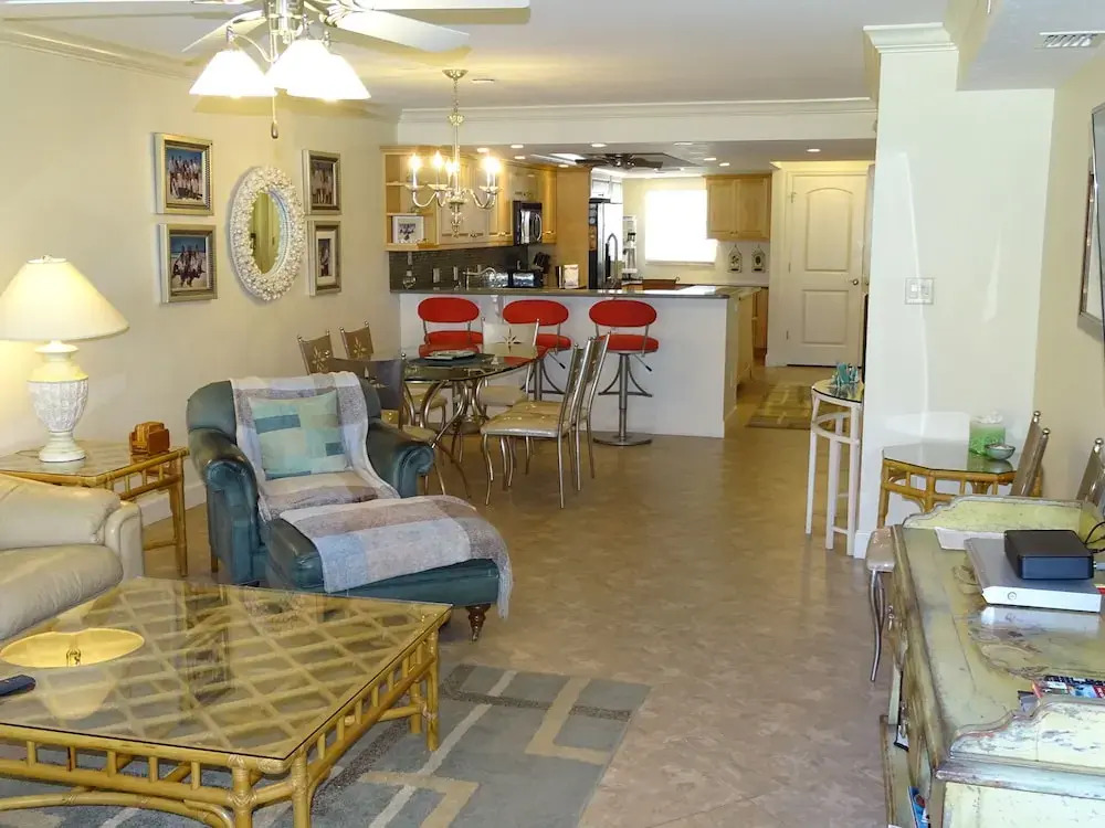 Gulf And Bay Club- A106 Updated Ground Floor Walk Out! 2 Bedroom Condo