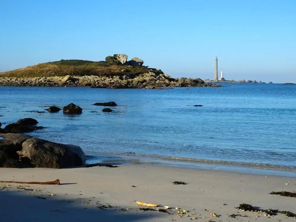 House With 3 Bedrooms in Plouguerneau, With Wonderful sea View, Enclos