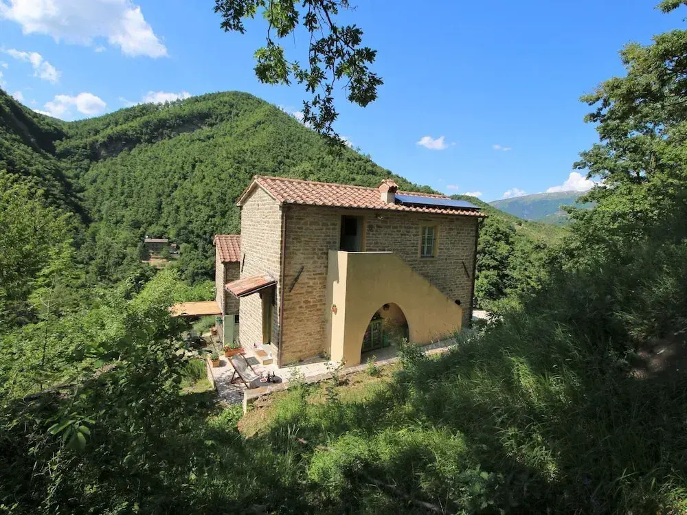Rustic Country House in the Hills and Forests With Swimming Pool