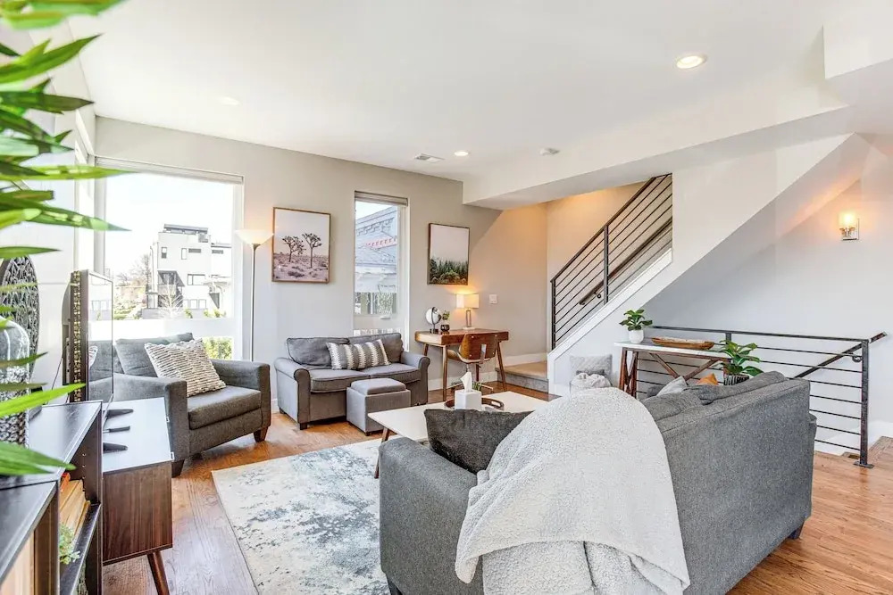 Walk to Mile High Stadium: Modern Denver Townhome