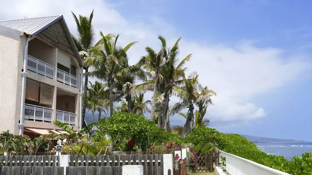 Apartment with One Bedroom in Les Trois Bassins, with Wonderful Sea View, Furnished Balcony And Wifi