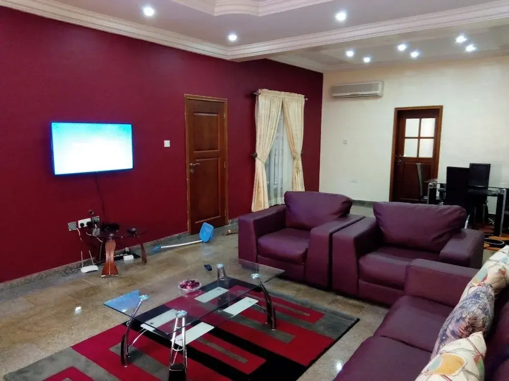 furnished indoor pool gym 3 bedroom flat