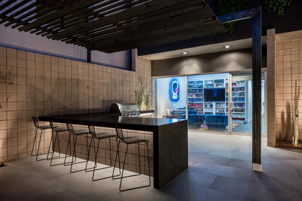 Old Town Scottsdale Iconic Modern Mansion
