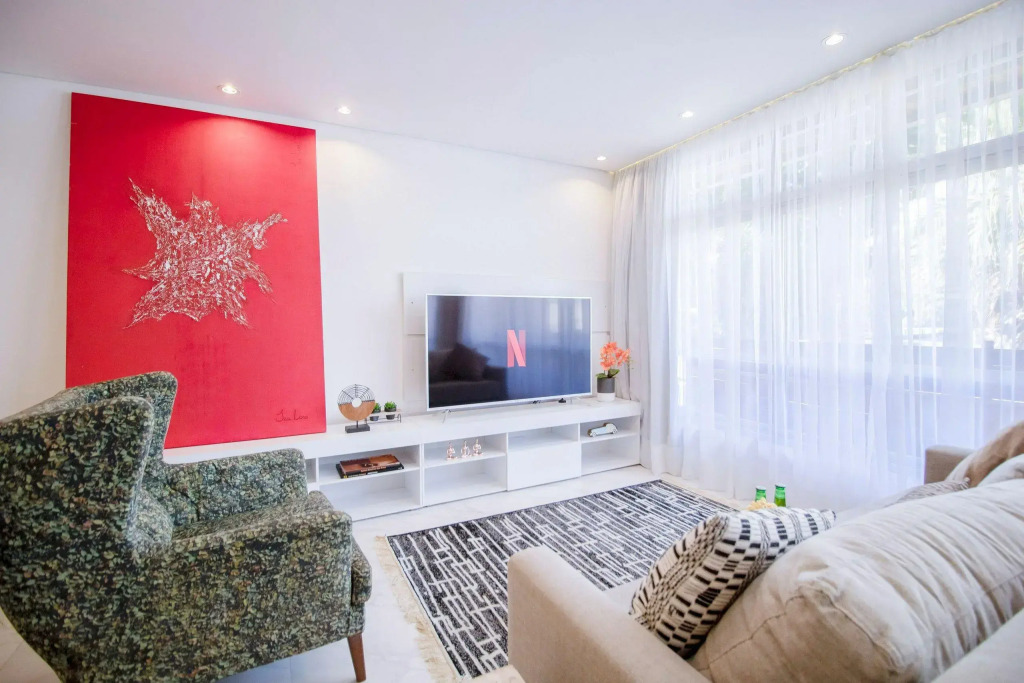 Loft Design, Amplo, Moderno Na Praça Pôr Do Sol Com Ar Condicionado