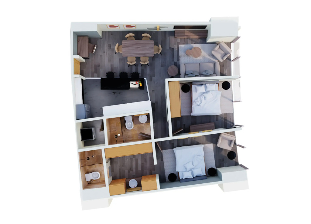 Reforma 77 - 2 BR Apartments