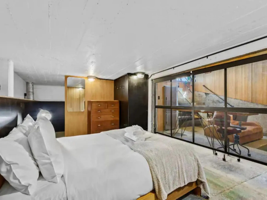 Unique Industrial-Style Apartment in Auckland