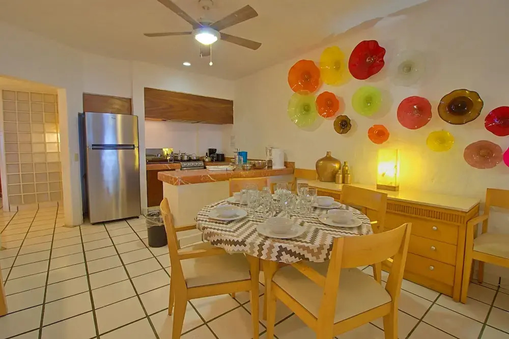 Villa Facing the Beach in a Large Terrace 7 Pools, Tennis Courts, 247 Security