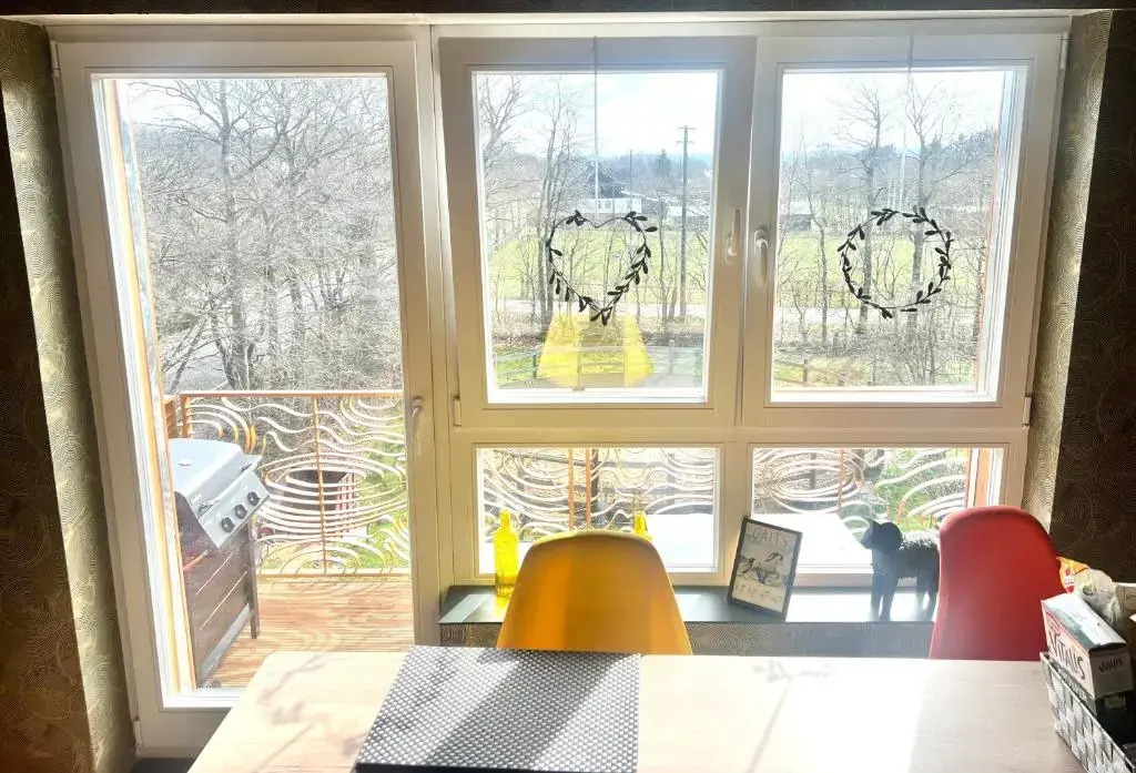 Maisonette - 2 Schlafzimmer - Wohn-Küche - Balkon - Hohes Venn - Monschau - Eifel - Hunde willkommen beim Hof Vierzehnender - Islandpferde