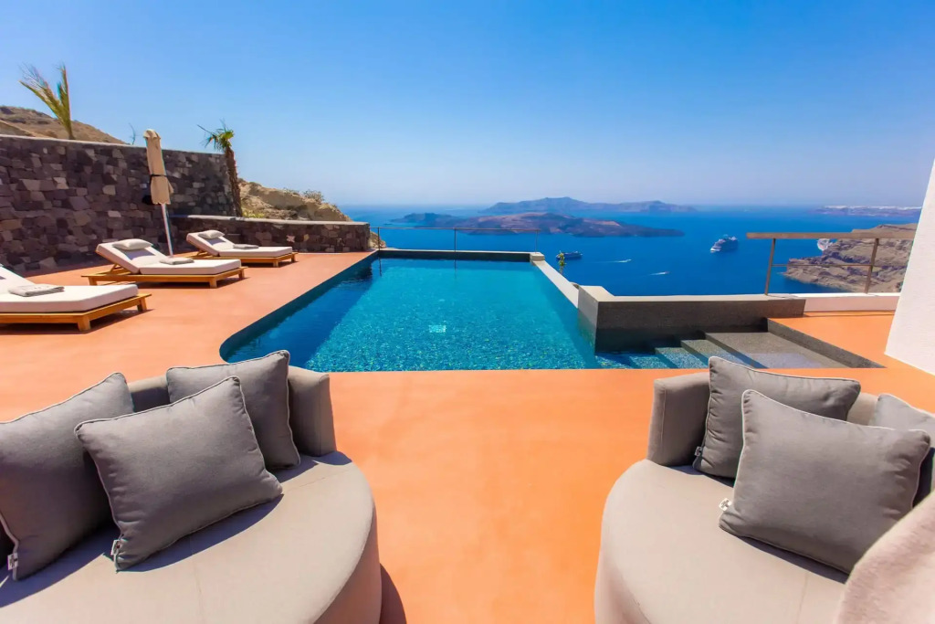 Islet Santorini Infinity Caldera Villa