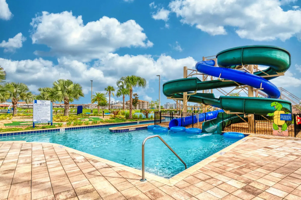 Elegant home with themed bedrooms near Disney