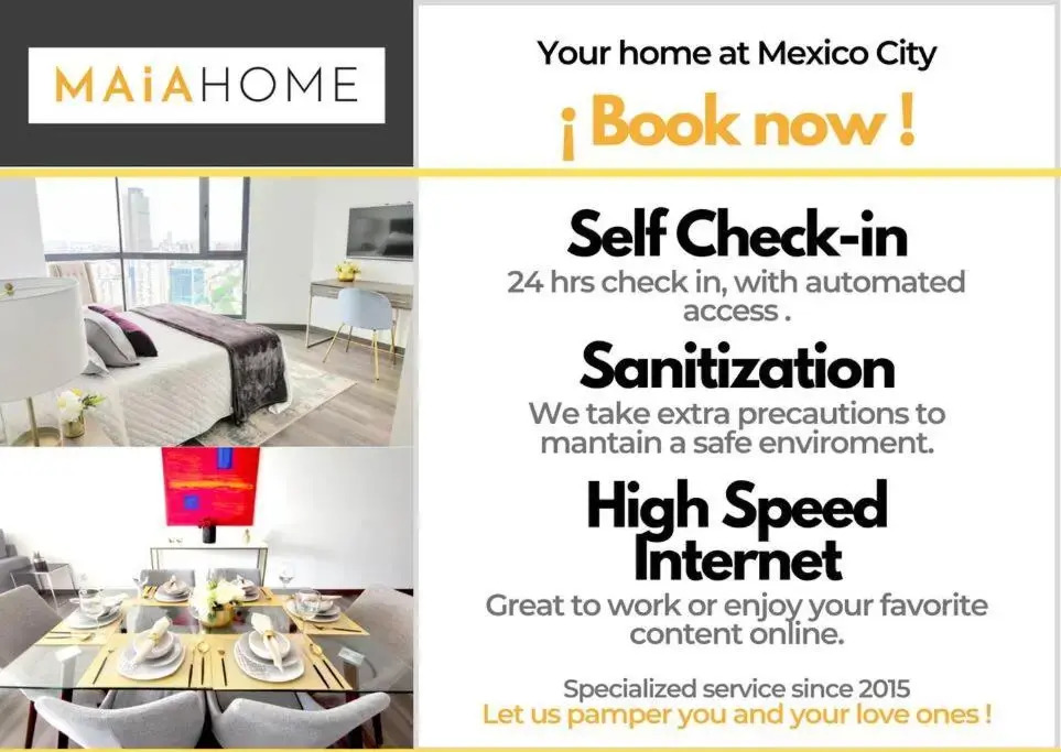 Kahlo MaiaHome - Cómodo apt en Condesa - 2BD