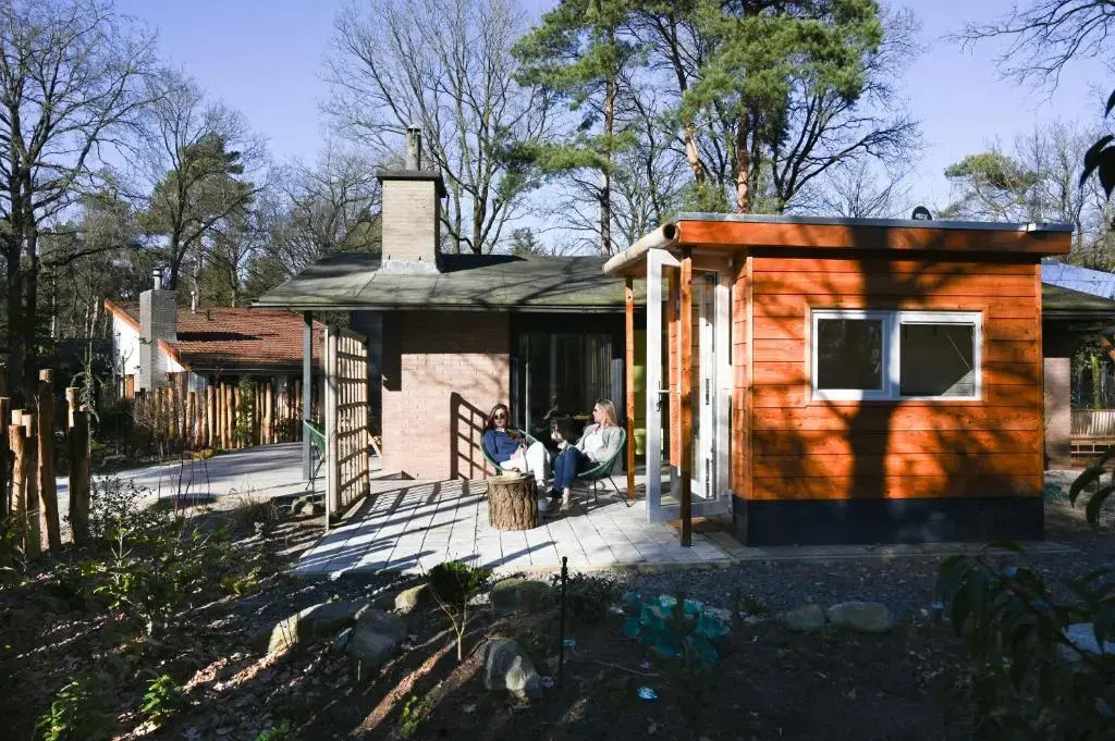zen-Bungalow NO 3 met sauna en hottub
