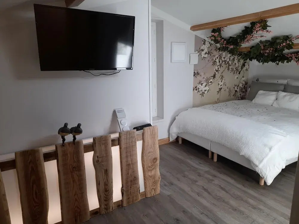 La maison du Bonheur, borne de recharge VE