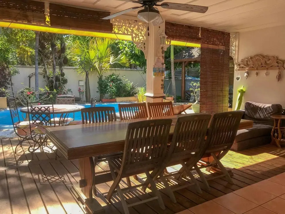 Villa With 3 Bedrooms in La Saline-les-bains, With Private Pool, Enclo