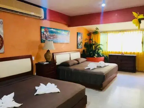 Suite Jacuzzi Room in Stunning Villa Playacar Ii