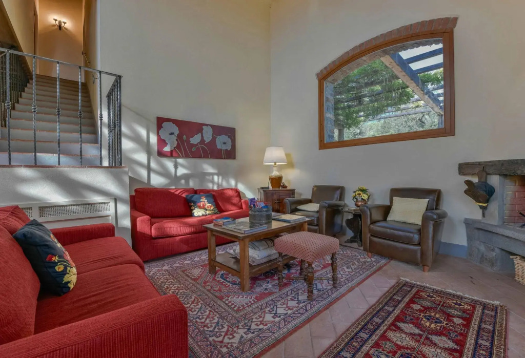 5 bedrooms villa in the Chianti region with private swimming poo, A/C and Wi-Fi-Podere Erica