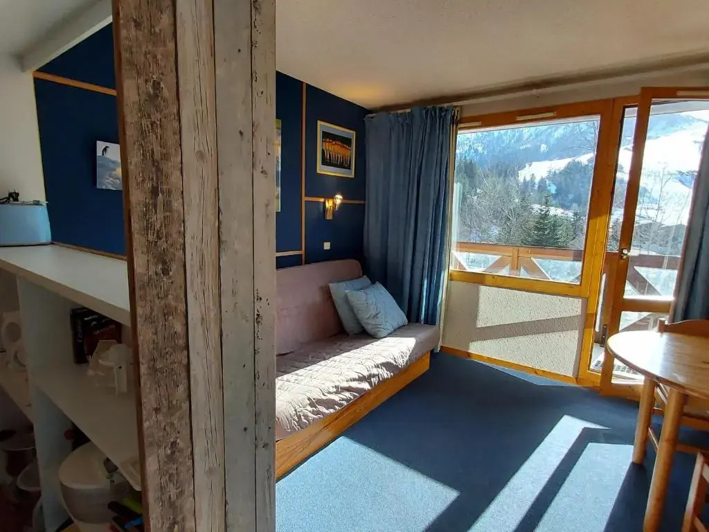 2 pièces + mezzanine Valmorel, 5 pers, balcon, linge et ménage inclus - FR-1-291-761
